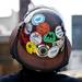 The helmet of an emergency rescue technician on Sunday. Daniel Brenner I AnnArbor.com